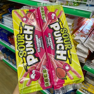 Kẹo siêu chua dạng que Sour Punch gói 91g