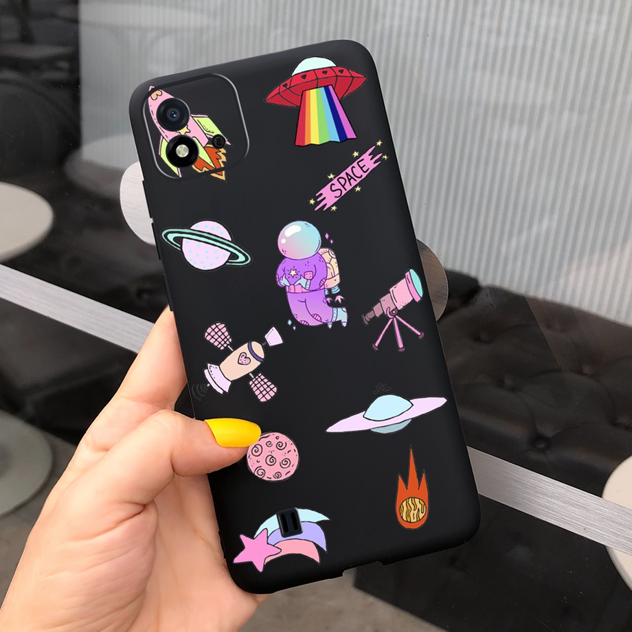 Ốp Điện Thoại TPU Mềm In Hình Cô Gái Cho Realme C11 2021 RMX3231 RealmeC 11 2021 Realme C20