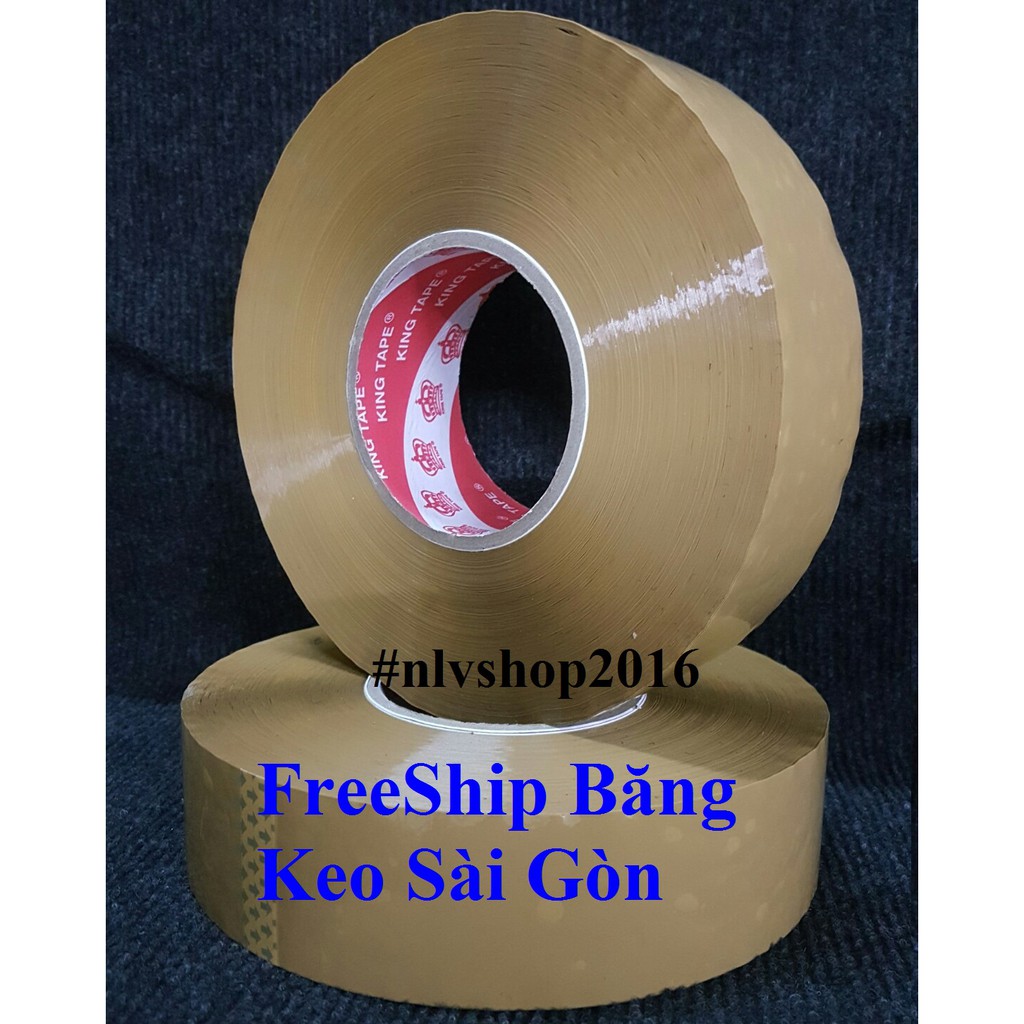 Băng keo 0.9kg loại Đục  Vàng 500Y #nlvshop2016