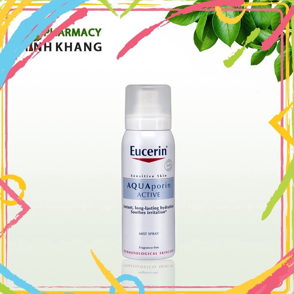 [HÀNG CHÍNH HÃNG] Xịt Khoáng Chống Lão Hóa Eucerin Aquaporin Active (50ml) [HÀNG TỐT]