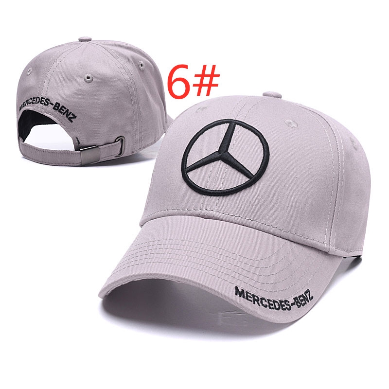 Mũ Lưỡi Trai Màu Đen In Logo Mercedes Benz
