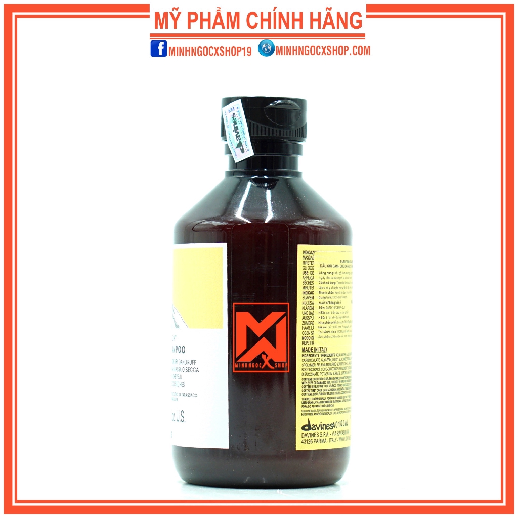 Dầu gội chống gàu DAVINES PURIFYING 250ml chính hãng | BigBuy360 - bigbuy360.vn