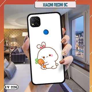 Ốp lưng nhám in hình 3D Xiaomi Redmi 9C