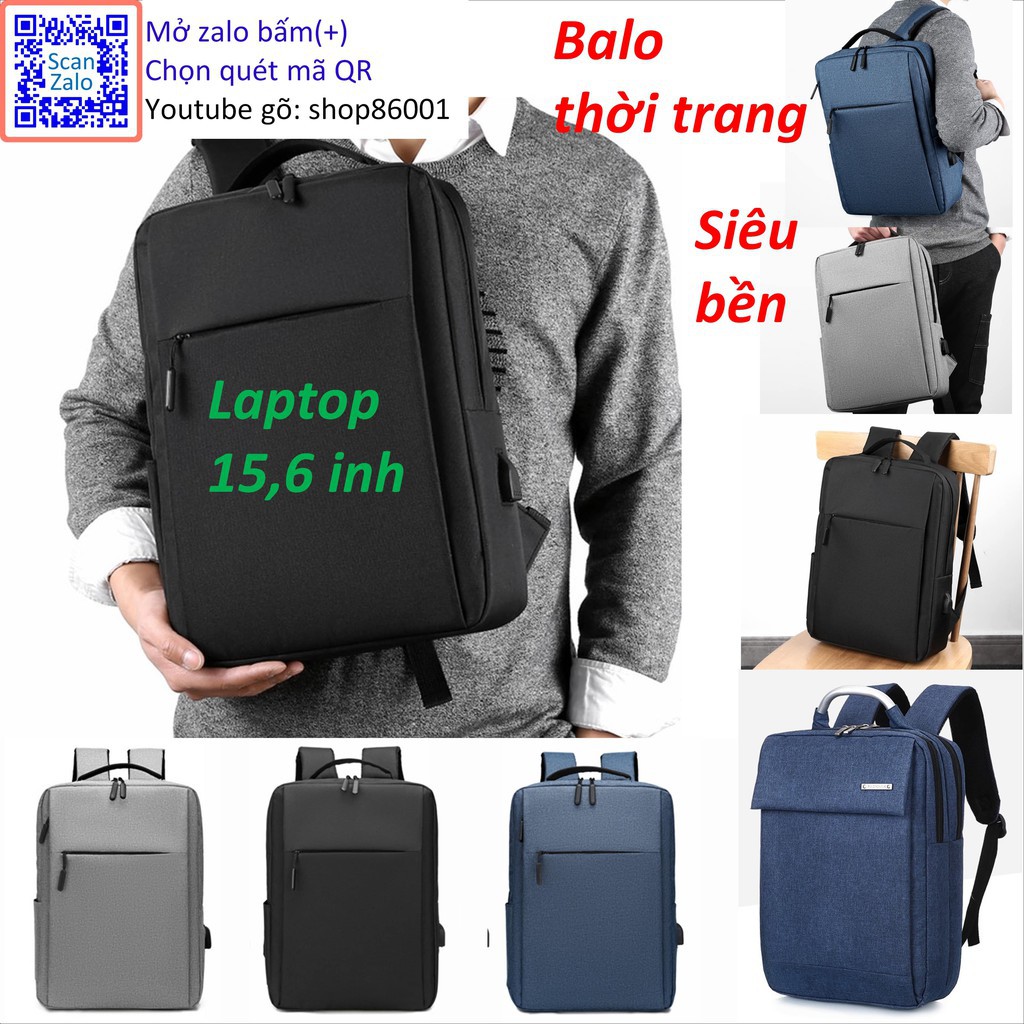 balo laptop 15,6 inh công sở thời trang [Được xem hàng trước] phukienamthanh_hanoi