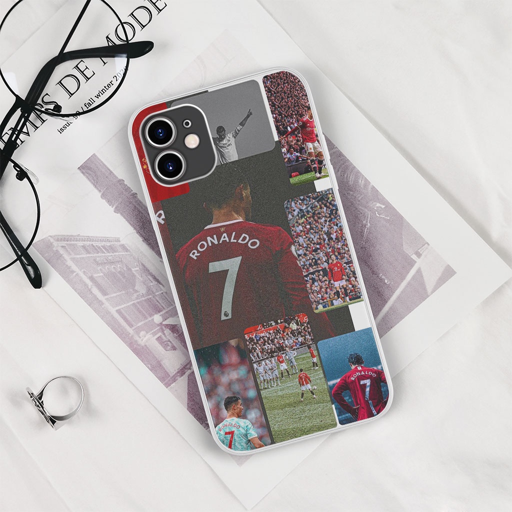 Ốp lưng ronaldo photo strip collage pro 13 11 12 promax 7 8 plus xs X Xr  FOO20222532