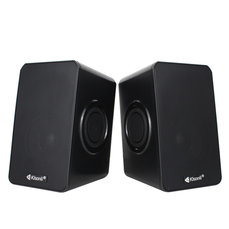 Loa vi tính 2.0 Kisonli T-013 tích hợp 4 BASS - thiết kế (nhiều màu) Nhất Tín Computer