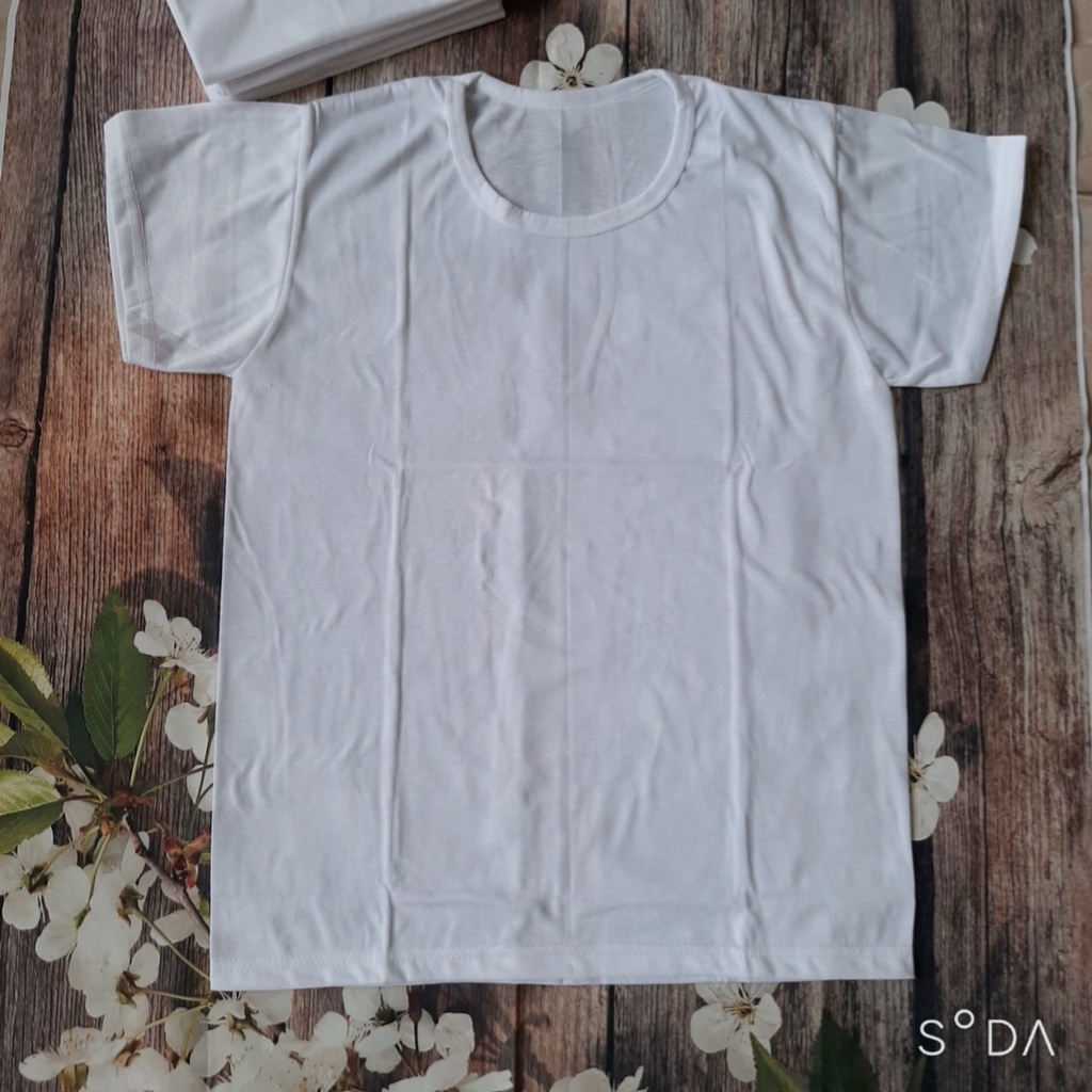 ÁO LÓT TRẮNG CỘC TAY( ÁO MAY Ô)