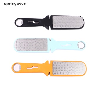 Springeven 400/1000# 6in1 Stone Whetstone Bar Knife Sharpener Scissors Razor Kitchen Tools RFT