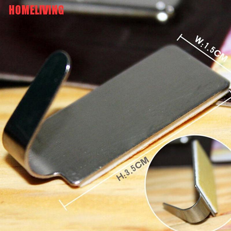 Set 6 Giá Đỡ Treo Đồ Hình Vuông Bằng Thép Không Gỉ Dán Tường / Cửa