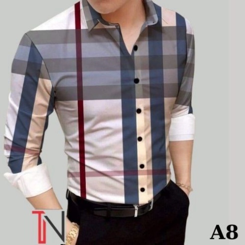 ÁO SƠ MI NAM tay dài BIGSIZE họa tiết Vn_fashion