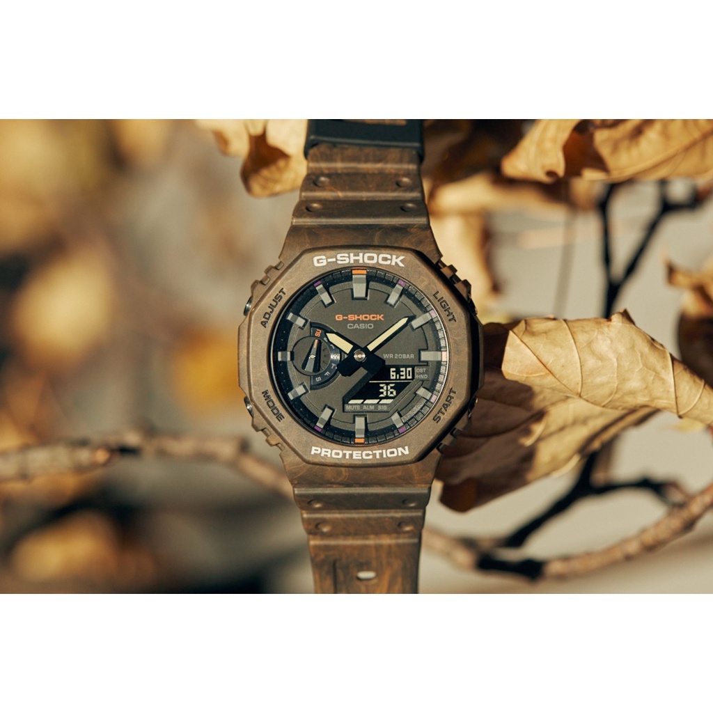 Đồng Hồ Casio Nam Dây Nhựa GSHOCK GA-2100FR-5A Chính Hãng