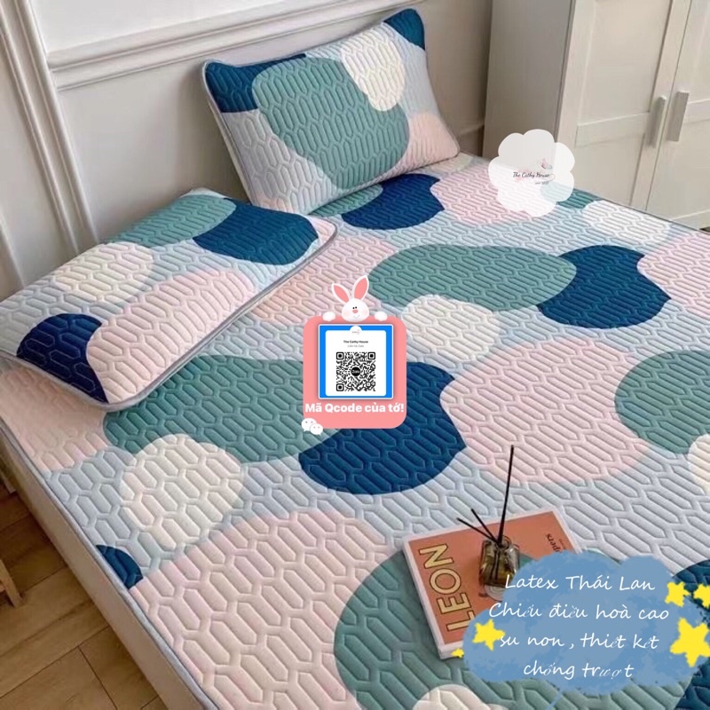 Chiếu điều hoà 5D 180cm nhập khẩu cao su non Latex The Cathy House êm mềm,thoáng mát