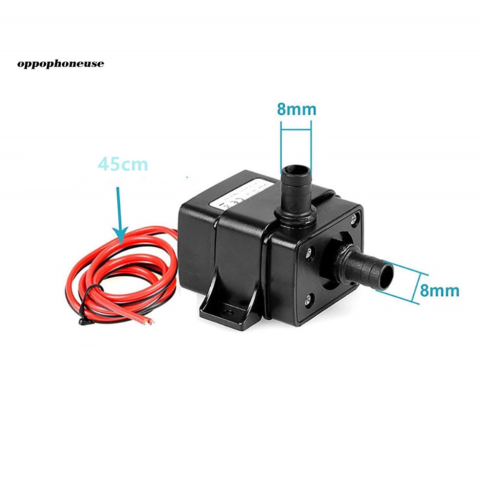 Máy Bơm Nước Chìm Mini Dc 12v 4.2w 240l / H