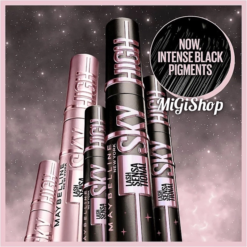 Mascara Làm Cong Và Dày Mi Maybeliine Lash Sensational Sky High Mascara Waterproof 6ml