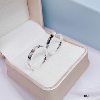 MOON SILVER - NHẪN ĐÔI BẠC NAM NỮ ĐƠN GIẢN