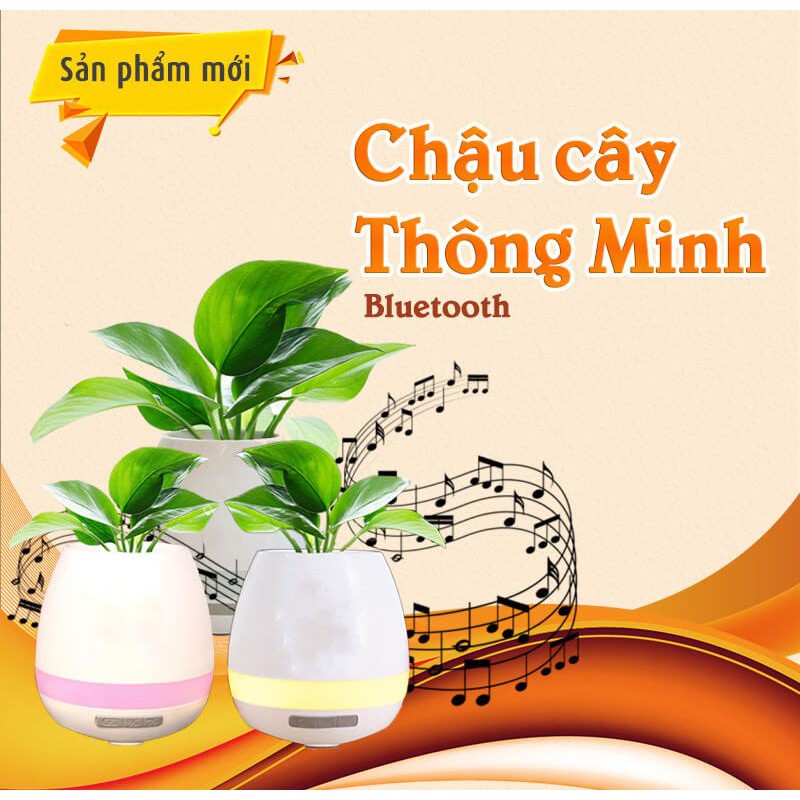 Loa Bluetooth thông minh kiêm chậu cây trồng cây phát nhạc - loa di động - loa không dây - loa vi tính