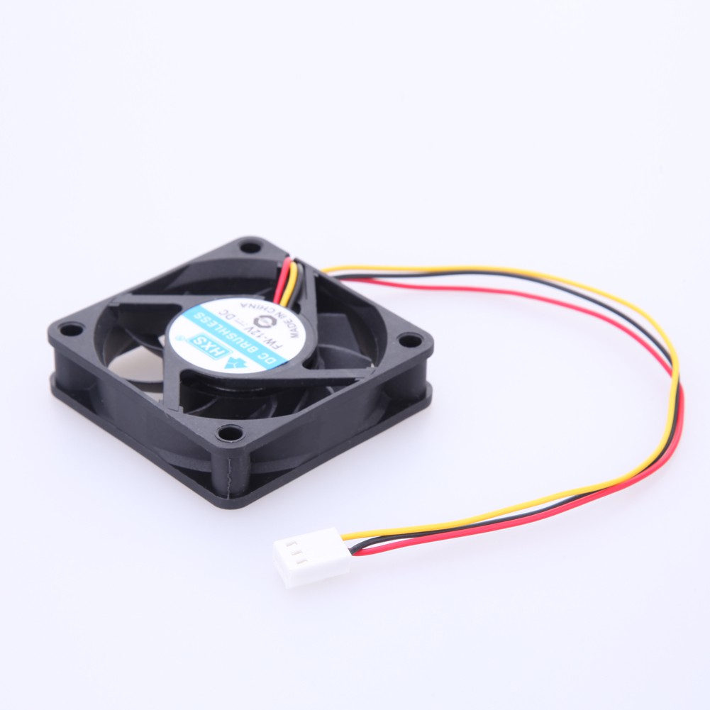Quạt tản nhiệt Cpu 3 chấu 12v Dc 6cm cho máy tính P4
