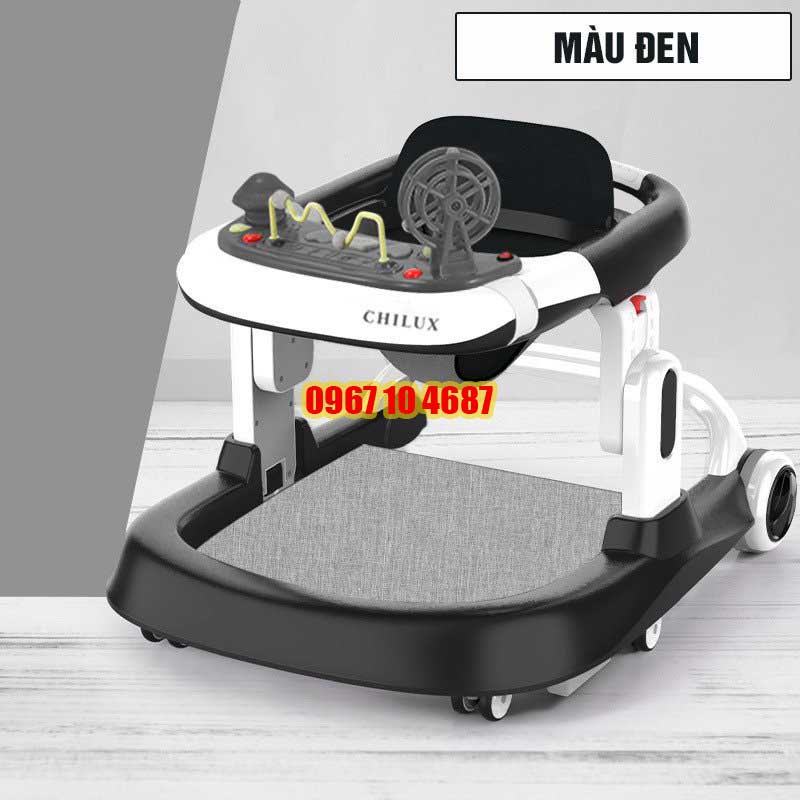 Xe tập đi Chilux Walk S nhiều màu, đa năng, tạo cho bé phương hướng cố định khi di chuyển