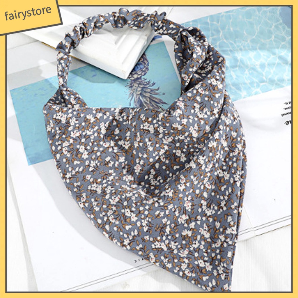 Băng Đô Cài Tóc Hình Tam Giác Co Giãn Phong Cách Bohemia Cổ Điển