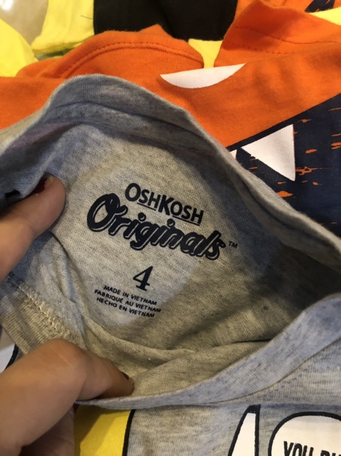 Áo thun bé trai Oshkosh VNXK 1-5t