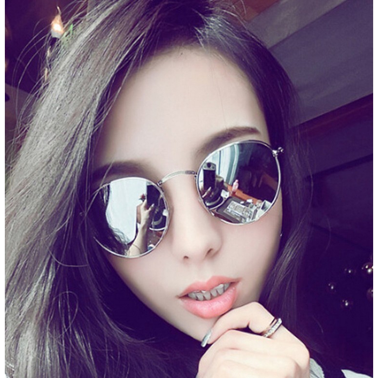 Kính mát gọng tròn phong cách Hàn Quốc thời trang