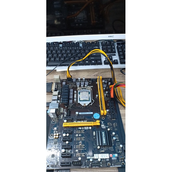 Maniboard Biostar Tb250- BTC+ 8 chân vga cho trâu cày