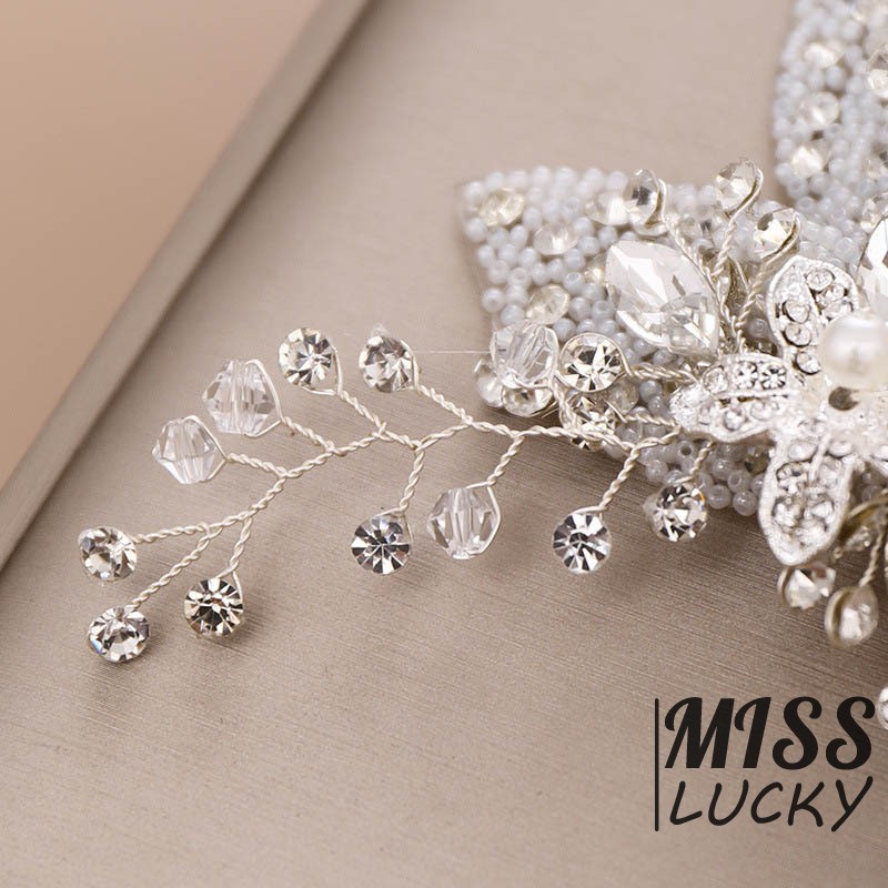 Lược cài tóc kiểu dáng thời trang thanh tú cho cô dâu