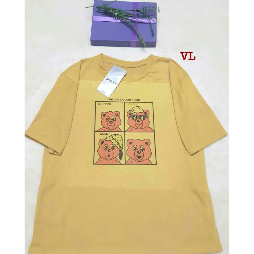 Áo phông bốn chú gấu BLA0319