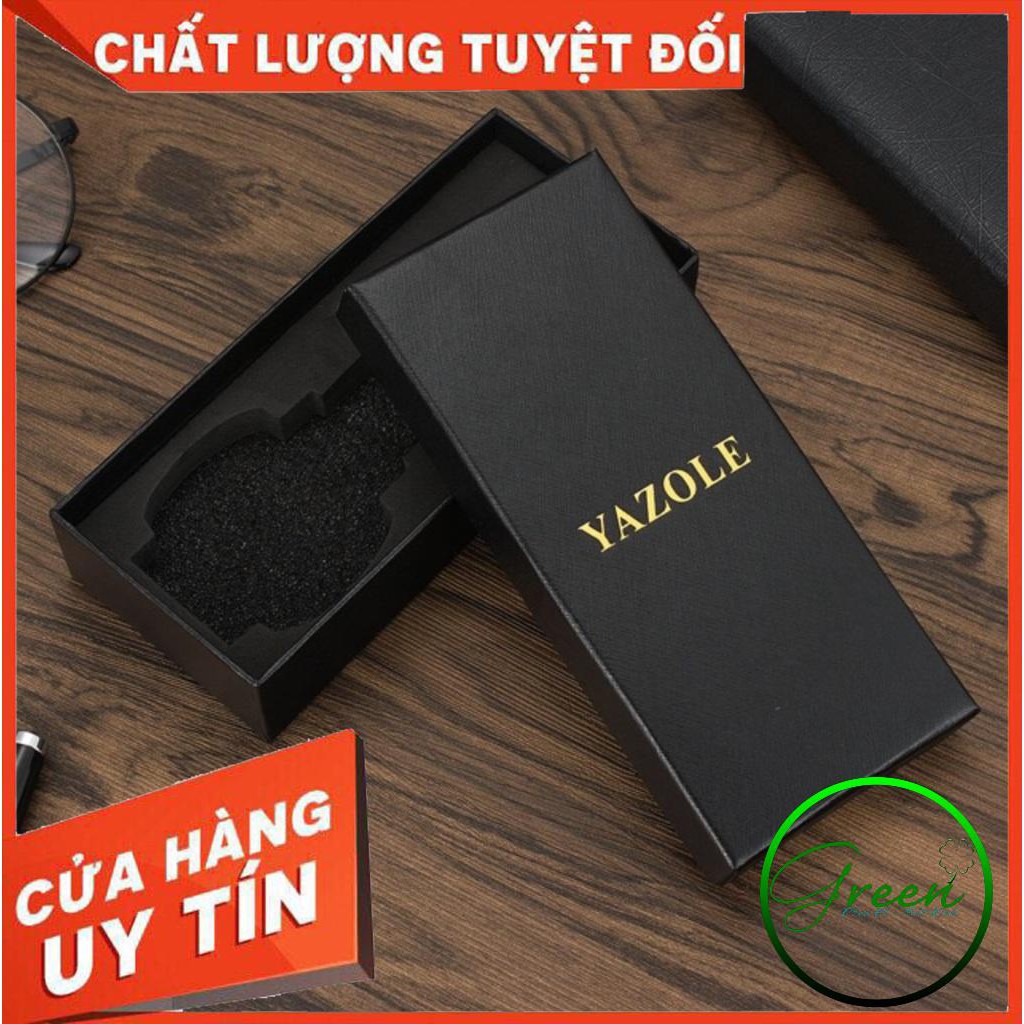 [GIÁ GÓC] Đồng hồ nam YAZOLE 432 dây lưới chính hãng cao cấp Fullbox chống nước tốt AH474