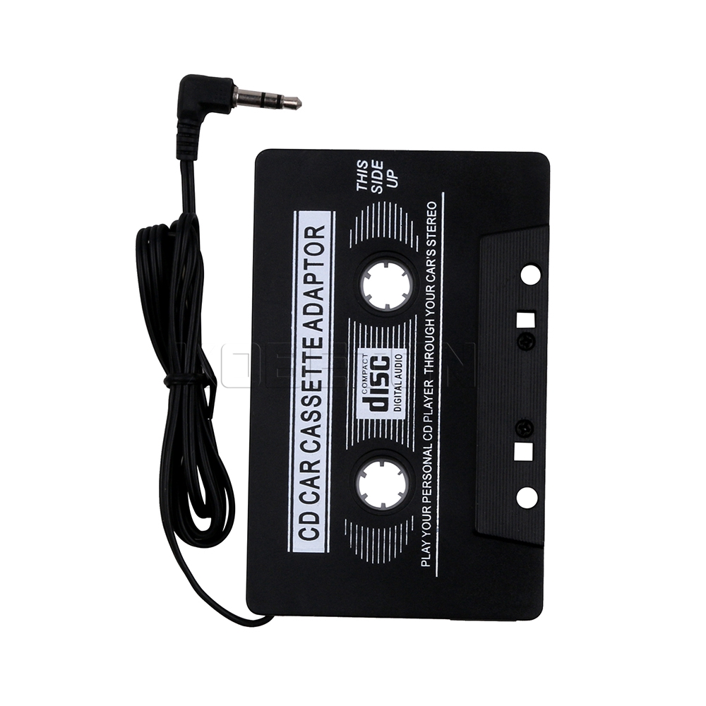 Bộ chuyển đổi cassette âm thanh kỹ thuật số trên xe hơi cho iPod/MP3/CD/DVD mới màu đen chất lượng cao