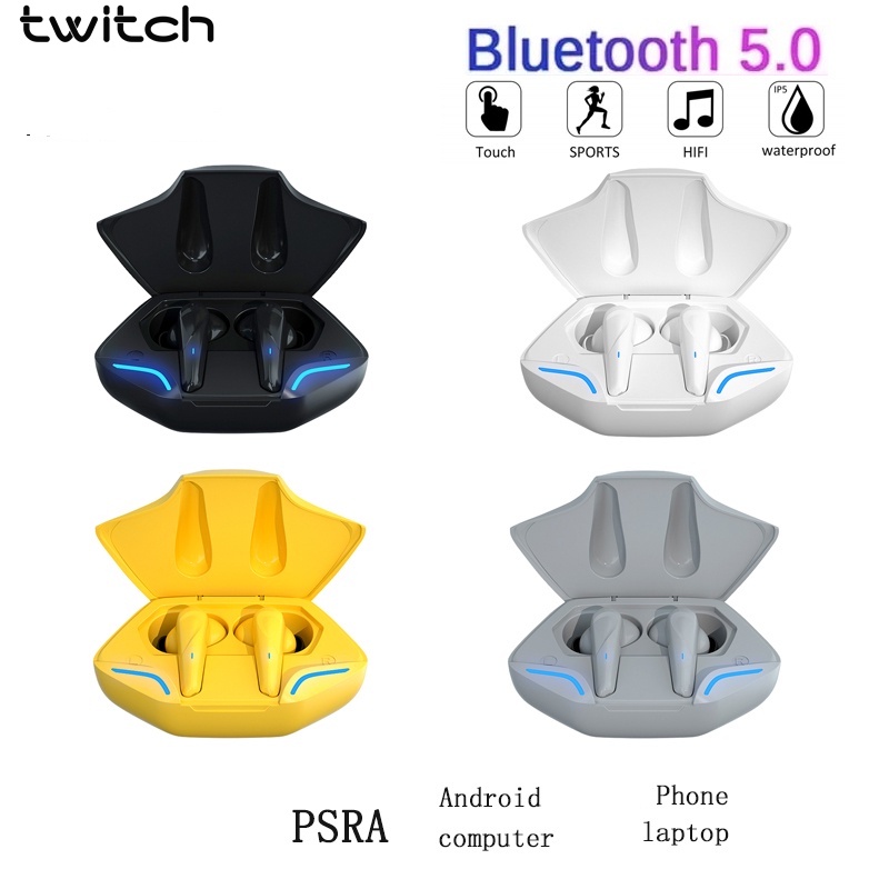 Tai nghe TWITCH G11 bluetooth 5.0 không dây chống thấm nước kèm phụ kiện
