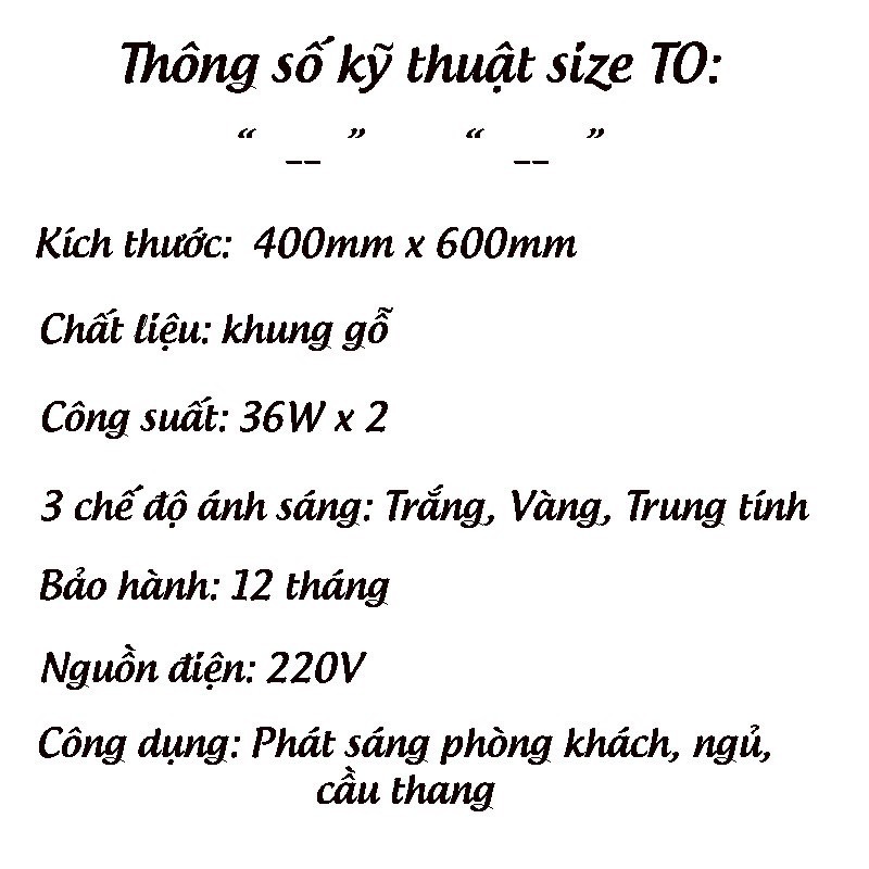 Đèn Tranh 3D Gồm 3 Chế Độ Ánh Sáng – Đèn Tranh Trang Trí Phòng Khách, Phòng Ăn, Phòng Ngủ, Cầu Thang, Hành Lang