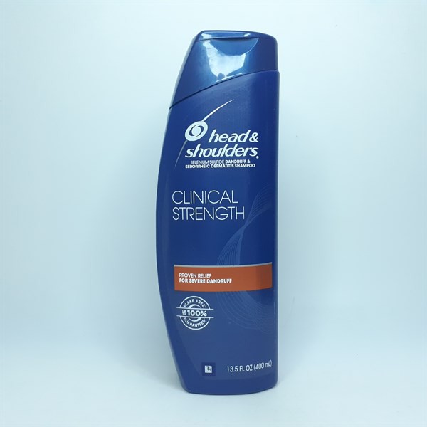 Date 12/2022 Dầu gội ngăn gàu Head & Shoulders Clinical Strength 400ml Mỹ