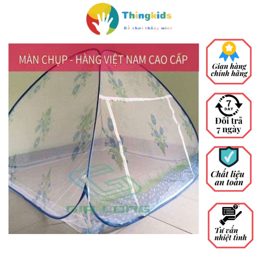 Màn bung 1.6m 1.8m 2.2 m tiện lợi gọn gàng tránh muỗi - Thingkids