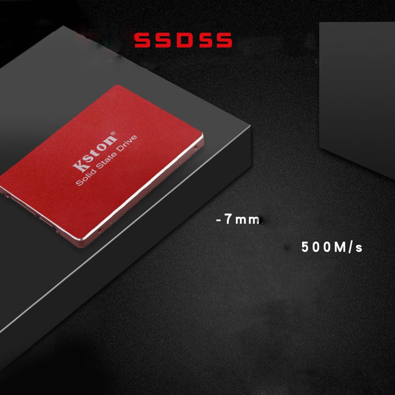 Ổ Cứng SSD 512G, SSD Sata III, Kston 128G, 2.5inch, dành cho laptop và ổ cứng di động, 500 M/s