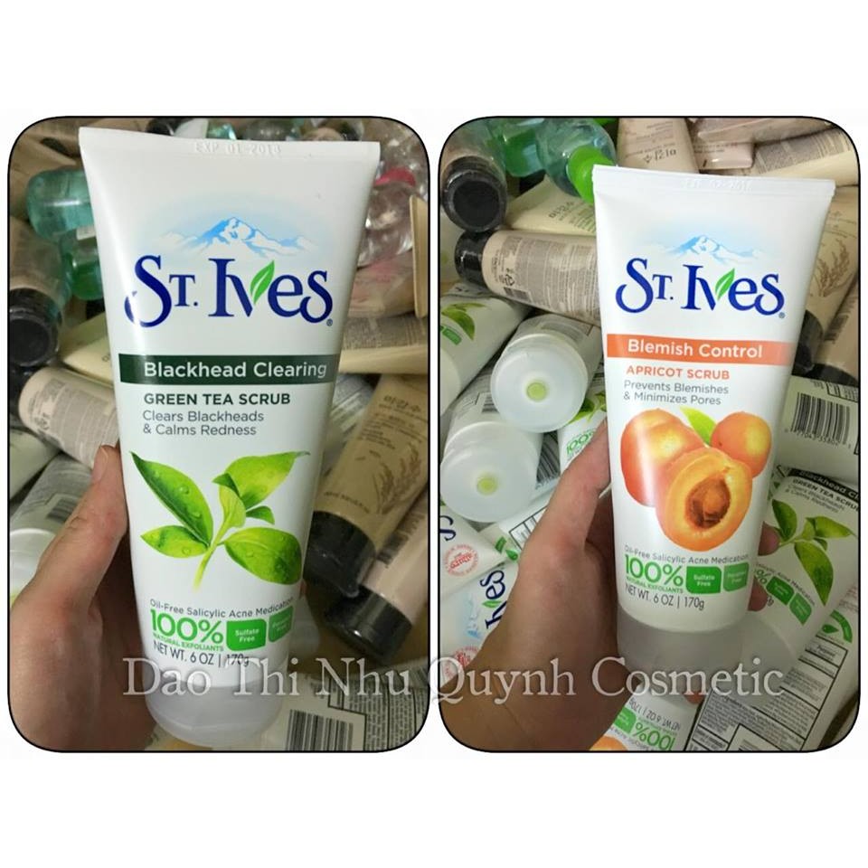 Tẩy tế bào chết St.Ives Scrub Natural - Mẫu Mới 170g