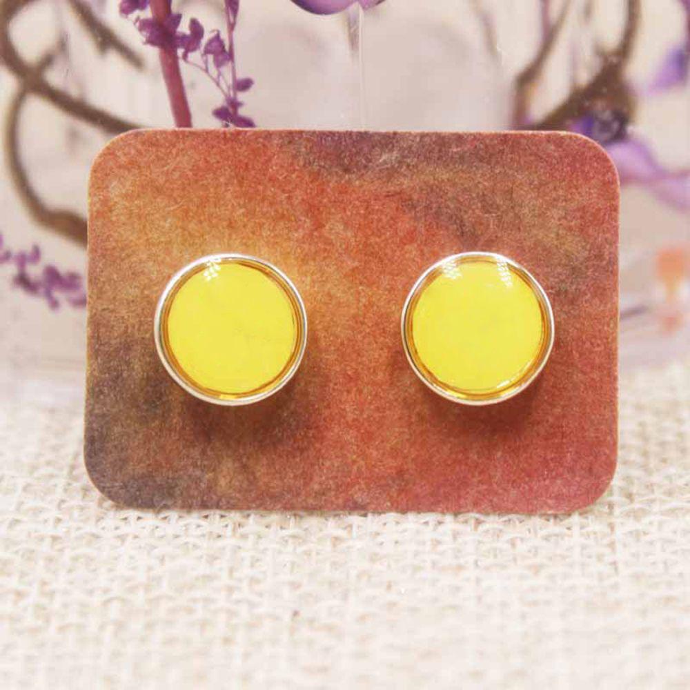 Set 100 Thẻ Giấy Kraft Họa Tiết Hoa Nhiều Màu Sắc Dùng Để Gói Bông Tai