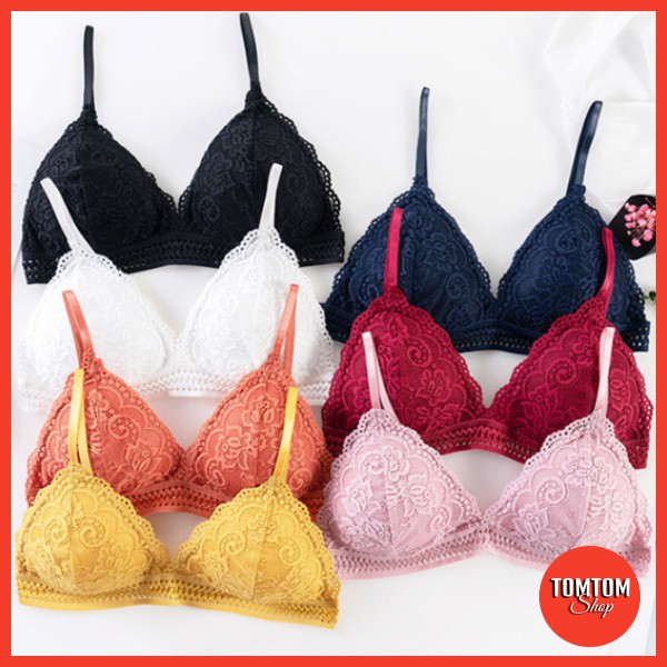 Áo lót ren bralette không gọng nâng ngực AL01