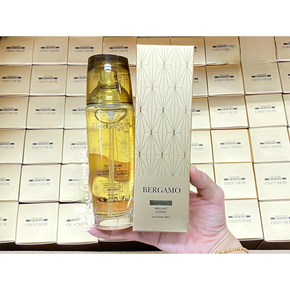 Serum dưỡng da Bergamo 24K Gold Brilliant Essence 110ml