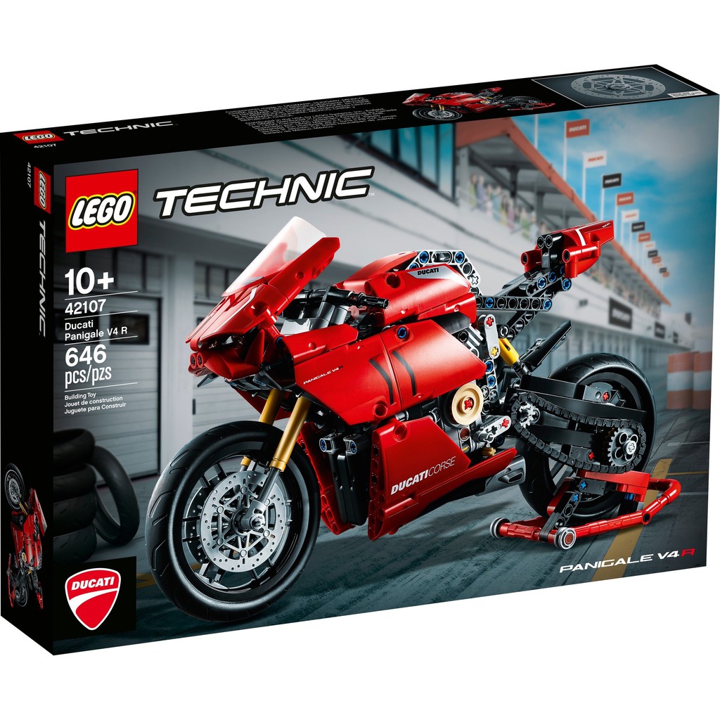 42107 LEGO Technic Ducati Panigale V4 R - Siêu xe Ducati