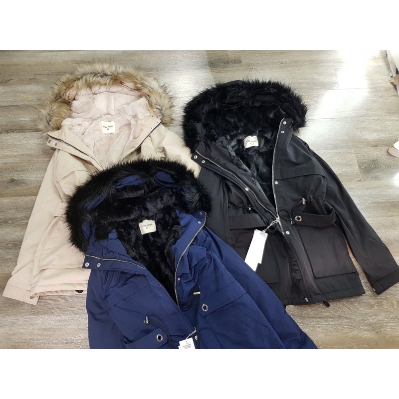 Áo parka lót lông