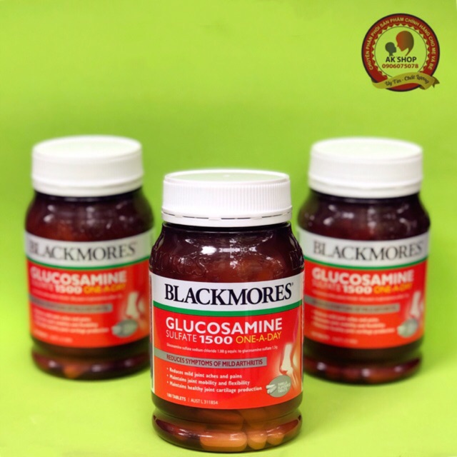 Viên uống Glucosamine Blackmoers 1500mg hàng chính hãng