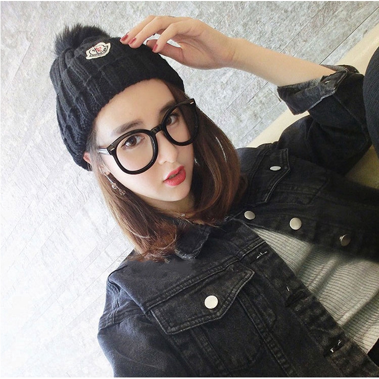 Mắt kính khung tròn cá tính thời trang Hàn Quốc