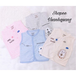 Nh23 ovig áo gilê cho bé yêu chất coton nỉ cao cấp 26
