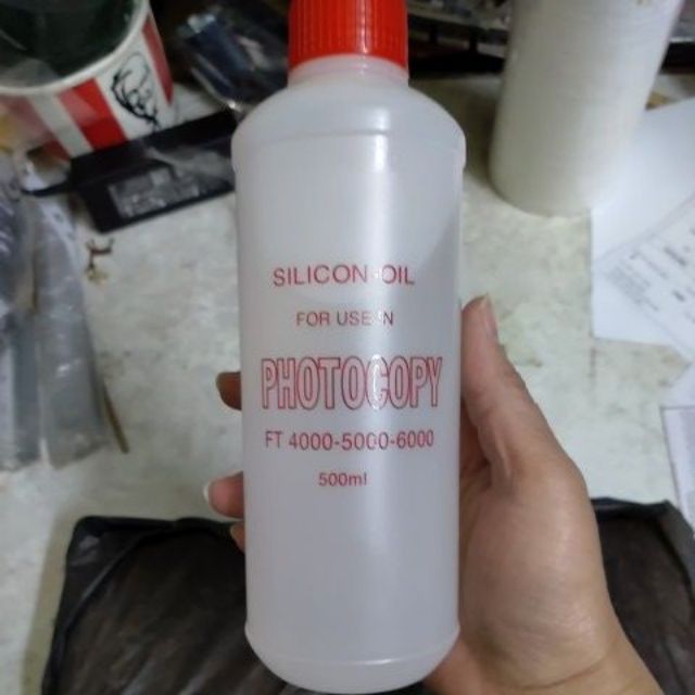 Dầu Silicon máy Photocopy, Máy in, chai 500ml