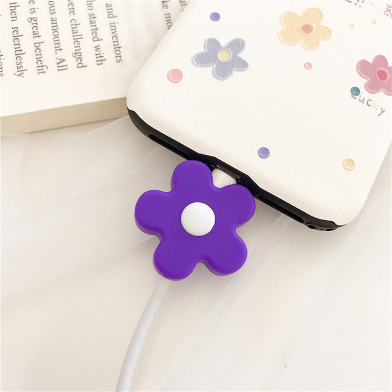 Phụ Kiện Bảo Vệ Dây Cáp Sạc USB Bằng Nhựa Dễ Thương Tiện Dụng