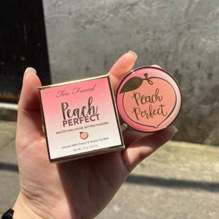 PHẤN PHỦ BỘT TOOFACED PEACH PERFECT SIZE MINI.