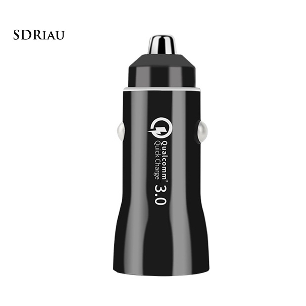 Tẩu sạc nhanh USB kép QC3.0 3.1A cho xe hơi chất lượng cao