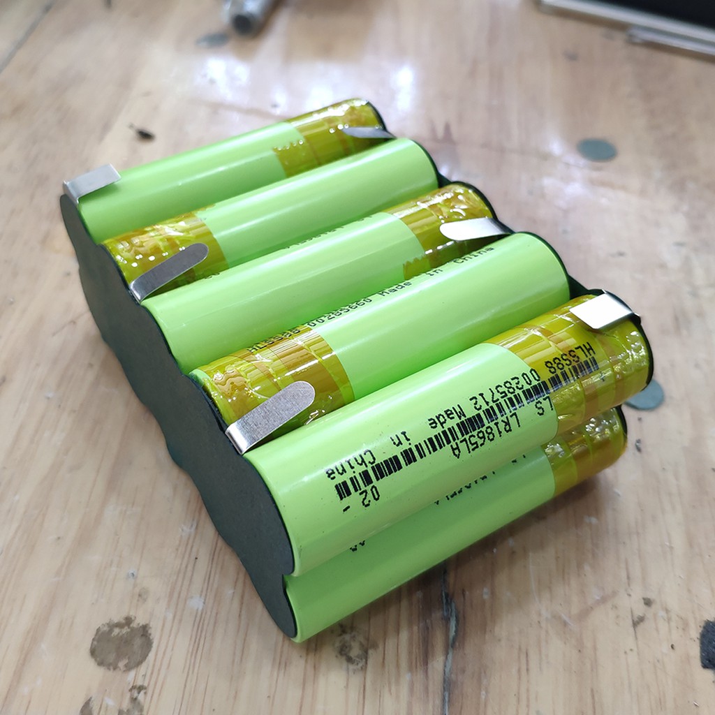 Khối pin 18V 5S2P 18650 dòng xả cao