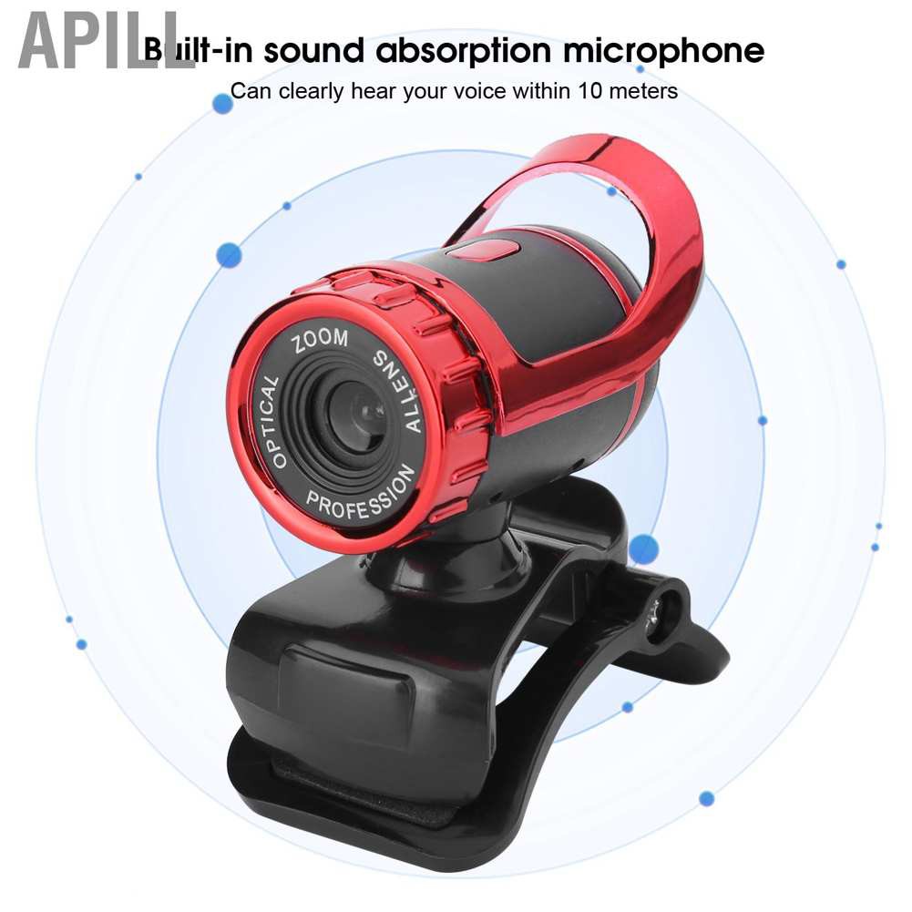 Webcam Máy Tính Hd 1080p Có Micro Cổng Usb Hỗ Trợ Giảng Dạy / Phát Trực Tuyến | BigBuy360 - bigbuy360.vn